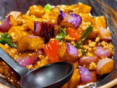 茄子肉丁拌面-我的面 川味Bistro(后沙峪店)