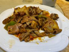 炒驴板肠-敦煌达记酱驴肉黄面馆