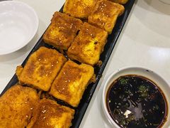 香煎豆腐-釜山美食韩国炸酱面(长大店)