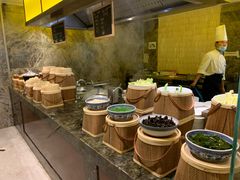自助取餐区-凯宾斯基饭店.元素西餐厅自助餐