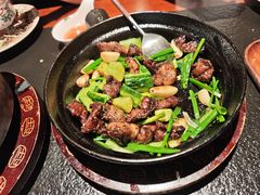 爆啫雪花牛肉粒-旺爷砂锅·茶作(国贸城店)