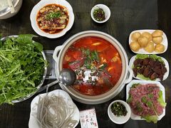 -黔府豆米火锅野菜馆(南马店)