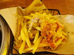 泡菜薯条-包装马车·韩国料理·포장마차