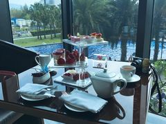 靠窗位-希尔顿南海酒店·观廊大堂吧·海景下午茶