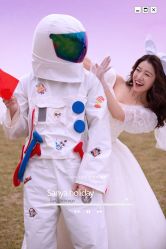 -红番婚纱礼服