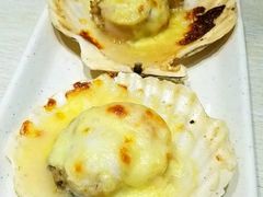 芝士焗扇贝-蘑菇餐厅(小火瓦巷店)