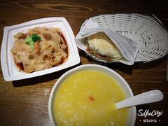 金米南瓜粥-陕十三肉夹馍