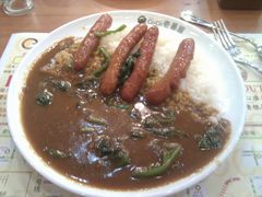 香肠菠菜咖喱饭-CoCo壱番屋(久光百货店)