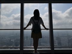 -上海环球金融中心云端足球盛典