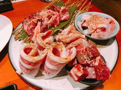 一个肉的拼盘&nbsp;128-牛家酒场(7mall店)
