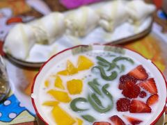 士多啤梨芒果绿茶拉面-甜心妈妈·榴莲星级糖水(北京路总店)