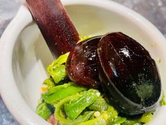 皮蛋辣椒擂茄子-炊烟小炒黄牛肉(浦东世纪汇店)