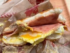 无肉也欢火腿蛋贝果-Tims天好咖啡·贝果(东方广场店)