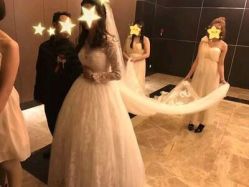 点击看大图 -觅白婚纱礼服馆