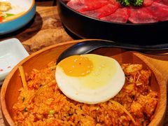 -明洞阿姨·韩式酱蟹烤肉·创意料理(三元桥店)