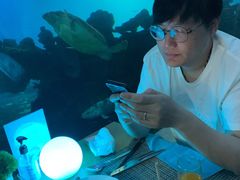 -海棠湾洲际-涛·海底餐厅·美人鱼·自助餐·海底隧道