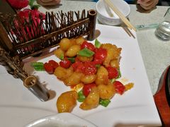 -东来菜馆•手抓海鲜家常菜•海鲜锅贴(鸽子窝店)