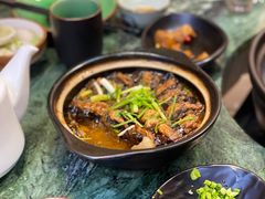 石斑鱼茄子煲-齐海鱼圣深海石斑鱼火锅店(极地海洋世界店)