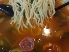 香肠肉丝面-项记面馆(明瓦廊店)