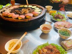 -老姐石板烧烤+铜炭火锅(总店)