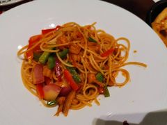 香辣小龙虾意面-萨贝尔意式餐厅(信利广场店)