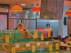 水产区-鲜入围煮花胶鸡海鲜火锅