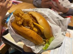 脏脏芝士鳕鱼鸡腿堡-肯德基(中鼎大厦店)