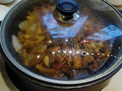 -蜀八婆鲍鱼鸡煲虾(宝安坪洲店)