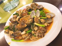 姜葱炒花甲-皓景海鲜·地标美食(双月湾店)