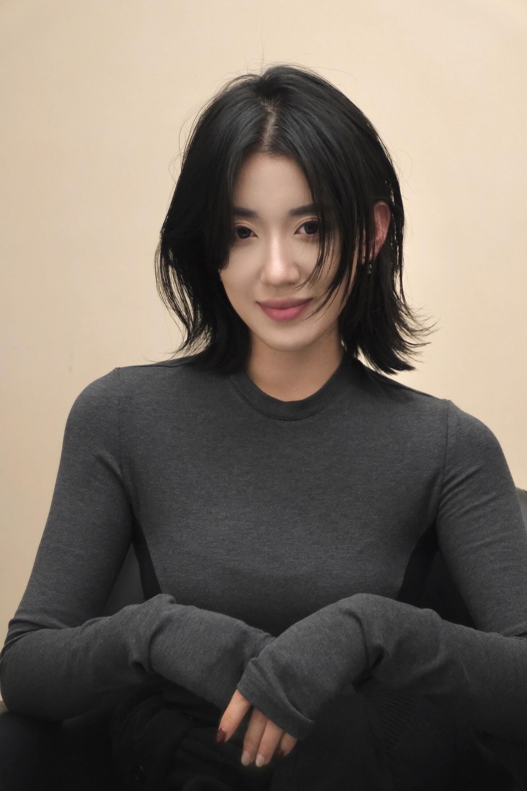 看韩女短发潮流