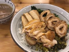 茶山鸡拼大肠饭-狮头牌卤味研究所·卤味饭(花城汇南区店)