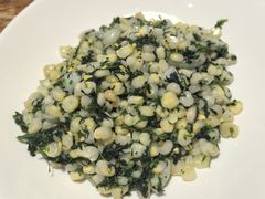 荠菜百合炒玉米-新白鹿餐厅(龙游路总店·杭帮菜名店)