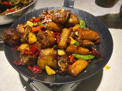 丘北椒麻仔排-雨后行菜(报慈北路店)