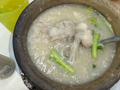 -长城砂煲田鸡粥