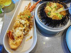 蒜蓉蒸印尼小青龙-大锅强·蒸海鲜青岛菜(吾悦广场店)