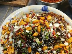 -清真马乐贝腊牛肉蛋黄菜夹馍(马蓉洒金桥店)