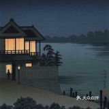 在美轮美奂的画作✨中感受黑夜下的祥和