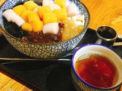 萬得嫩仙草かき氷。-WONDER ICE 萬得冰田(建設路总店)