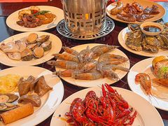 -广州希尔顿逸林酒店-OPEN開·全日制餐厅·海鲜·小火锅·自助餐(东风路店)