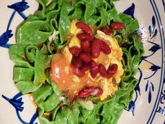 手撮菠菜面-老碗会·陕西手工面(燕南路店)