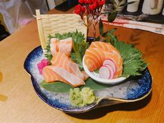 三文鱼刺身-水之惠鲜鱼料理(王府大街店)