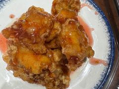 -东来菜馆•手抓海鲜家常菜•海鲜锅贴(鸽子窝店)