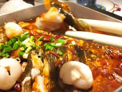 荔枝香辣-鱼酷活鱼烤鱼(人信汇商场店)