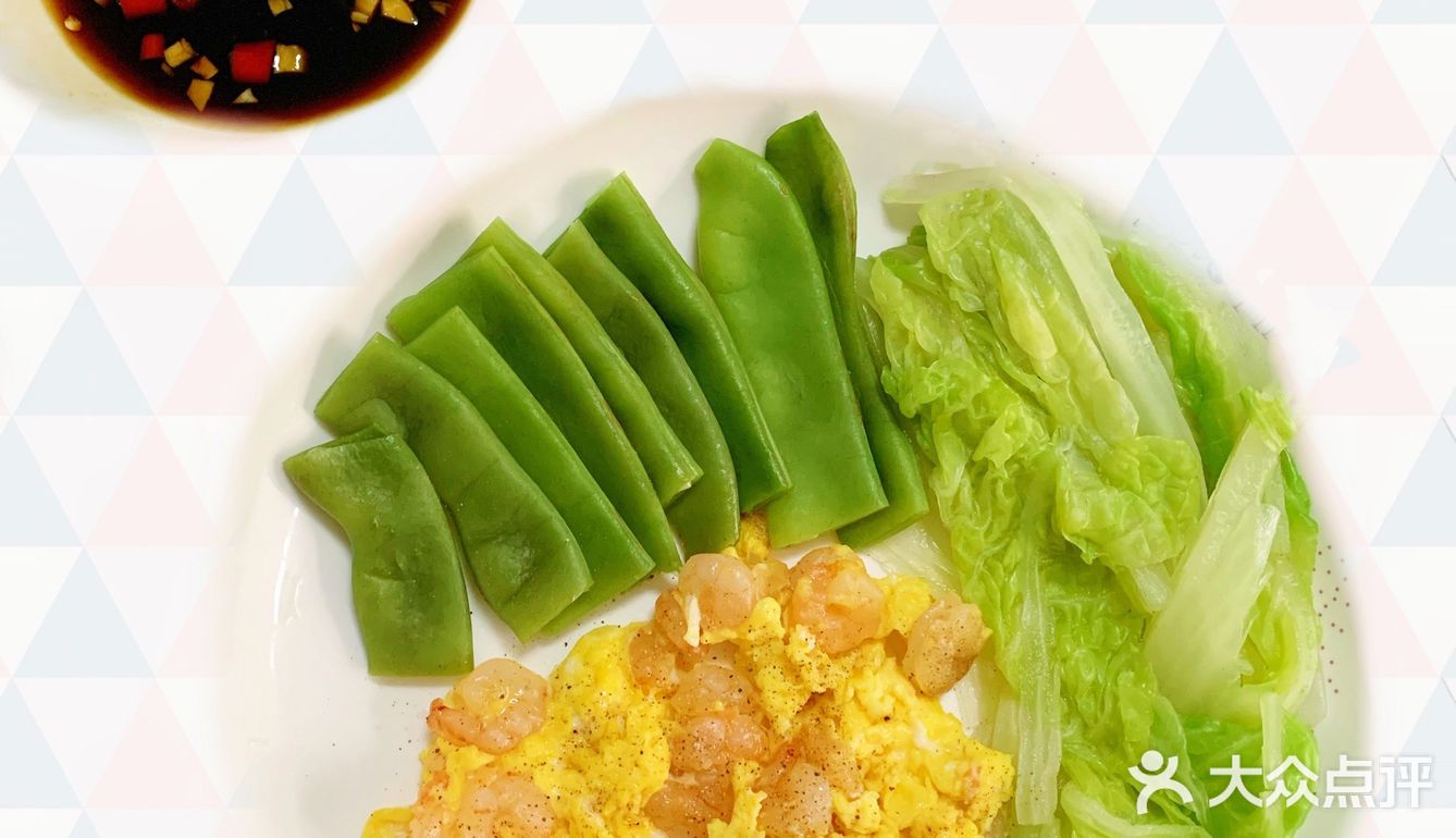 小嬜手作50 『减脂套餐-🍤虾仁滑蛋』