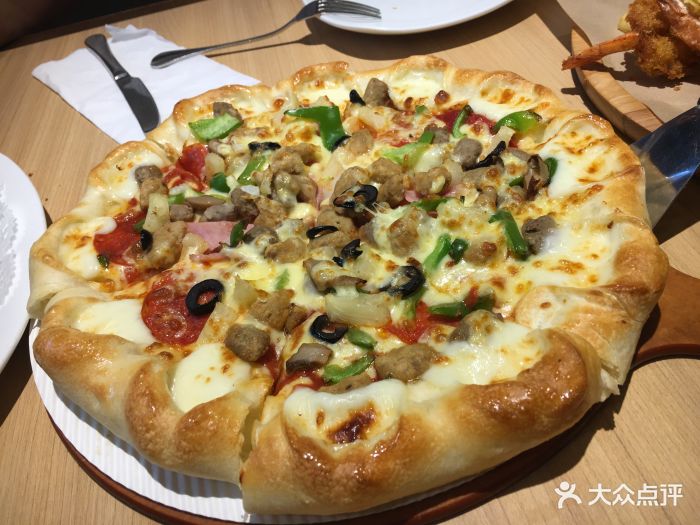 必胜客(甜水园店)超级至尊比萨(芝心普通装)图片 - 第609张