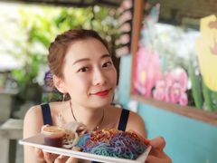 -蝶豆花蓝面条