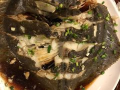 清蒸多宝鱼-咱家大院海鲜家常菜