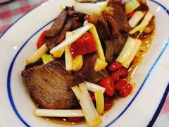 韭黄炒牛肉-刘氏三和面馆