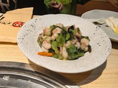 芥末章鱼-不倒翁炭火烧肉(永安里店)
