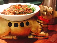 28秒爆炒黄牛肉-望湘园·洞庭渔宴(浦江欢乐颂店)